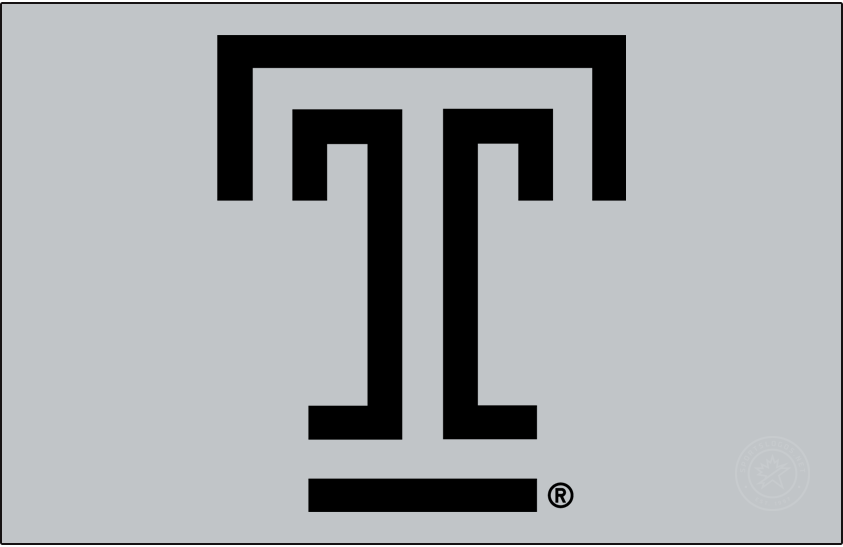 Temple Owls 2020-Pres Primary Dark Logo t shirts iron on transfers